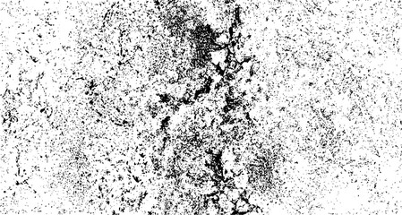 Rough black and white texture vector. Distressed overlay texture. Grunge background. Abstract textured effect. Vector Illustration. Black isolated on white background. EPS10
