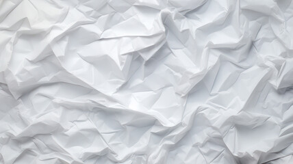 Fototapeta premium White paper with crumpled effect