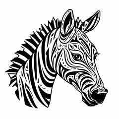 Zebra Horse Man Mask Africa Stripes Animal
