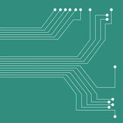 electrical circuit board background for electrical devices vector illustration