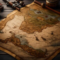 pirate map