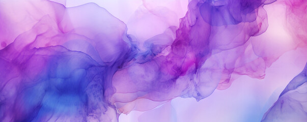 alcohol Ink texture violet close up abstract background made with generative AI