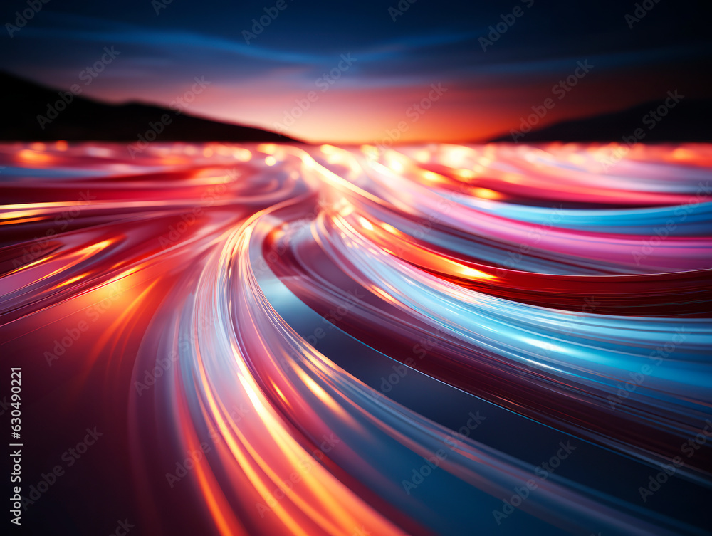 Poster abstract technology background. generative ai