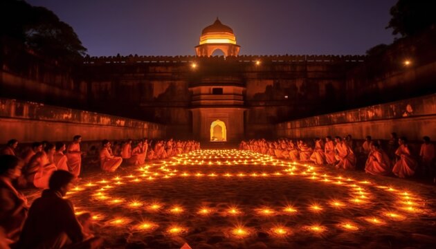 Deepotsav at Shaniwar Wada Pune Maharashtra India