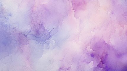 Obraz premium Lilac Watercolor Texture Background. Generative AI.