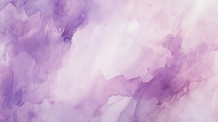 Lilac Watercolor Texture Background. Generative AI.