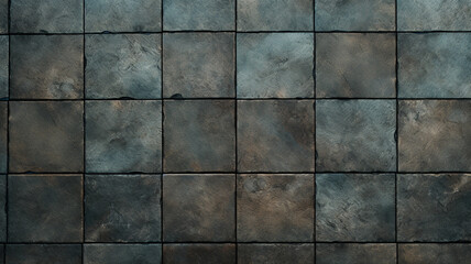 Tiled Floor Texture Background. Generative AI.