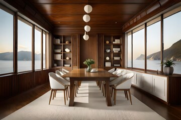 Fototapeta premium modern dining room