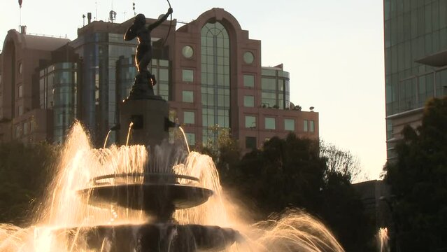Glorieta de la Diana en avenida reforma, cdmx