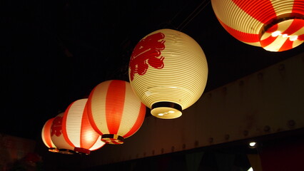 Japanese lantern in Nagoya Japan