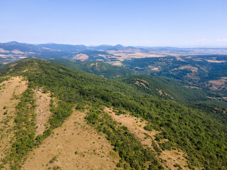 Fototapeta premium Amazing Summer Landscape of Rudina mountain, Bulgaria