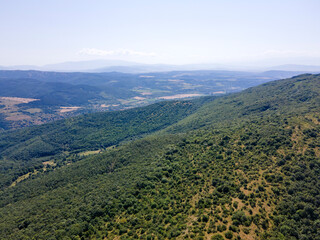 Obraz premium Amazing Summer Landscape of Rudina mountain, Bulgaria