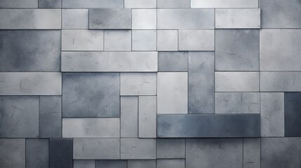 Abstract industrial light gray concrete wall background. Generative AI