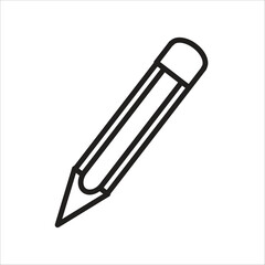 pencil vector icon template line