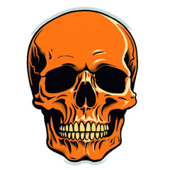 Fototapeta premium Skullz & Chills: Spooky Halloween Sticker Art