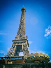 quai de seine, tour Eiffel, paris, france 