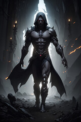 Fototapeta premium RPG DND Character - Dark Necromance 