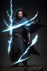  RPG DND Character - battle mage