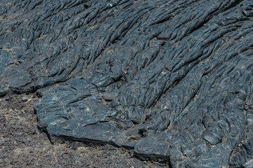 Hōlei Sea Arch. Chain of Craters Road, Hawaii Volcanoes National Park. Pahoehoe  Lava. volcanic rock