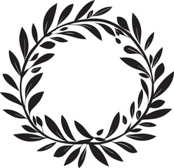 Laurel Crown Leaves Prize Winner Trophy Award Victory