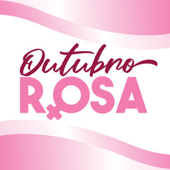 Fototapeta premium OUTUBRO ROSA, CAMPANHA OUTUBRO ROSA, MES DE PREVENÇÃO AO CÂNCER DE MAMA, OUTUBRO ROSA CÂNCER DE MAMA, CANCER DE MAMA, 