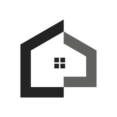 property logo template. Icon Illustration Brand Identity. Isolated and flat illustration. Vector graphic