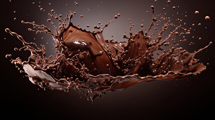 Chocolate splash