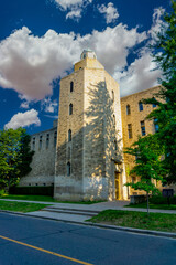 The Carr Hall building completed in 1910 and is located at the University of Toronto's downtown.