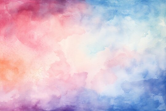 Abstract watercolor background Generative AI © BOONJUNG