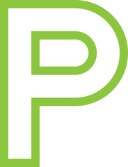 Letter P as a Logo Design Element