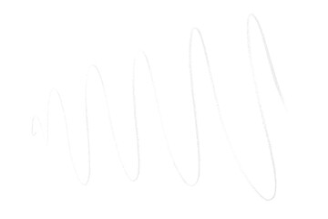 white pencil strokes isolated on transparent background
