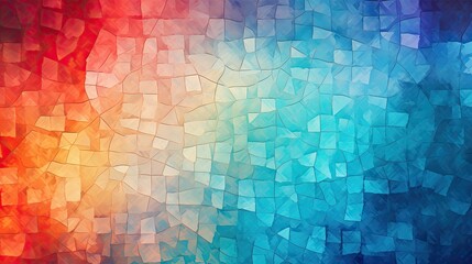blissful abstract mosaic texture background, generative ai