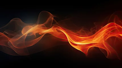 Fotobehang energetic abstract smoke texture background, generative ai © Perfect PNG