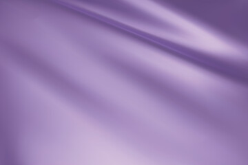 Close-up texture of light purple silk. Light purple fabric smooth texture surface background. Smooth elegant violet silk in Sepia toned. Texture, background, pattern, template. 3D vector illustration.
