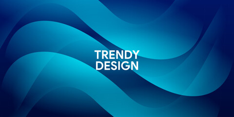 Dynamic modern gradient wave background