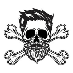 Fototapeta premium Vintage Barbershop Logo Template