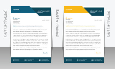 Professional letterhead design for your business.