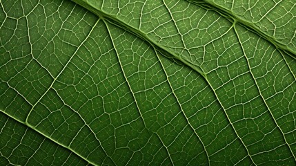 Fototapeta na wymiar close up leaf with detailed veins background