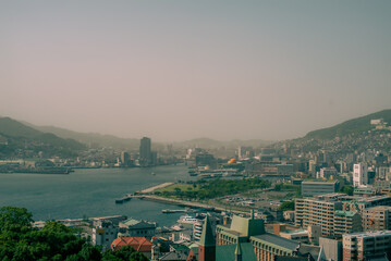 長崎の海と街