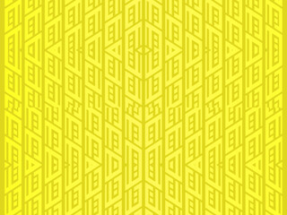 Premium background design with yellow luxury motifs. Vector horizontal template, for digital lux business banners, contemporary formal invitations, luxury vouchers, gift certificates, etc.