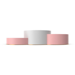 Minimal Pastel Product Podium