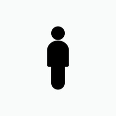 Pin Icon. Mark, Sign Symbol - Vector