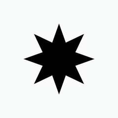  Star Icon - Vector, Sign and Symbol for Design, Presentation, Website or Apps Elements.