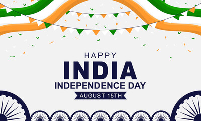 Happy India Independence Day banner design