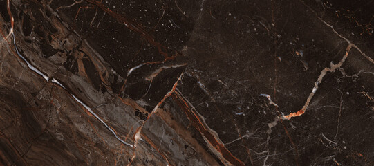 Brown marble, Agate Marble Texture With Golden Veins. Polished Marble Quartz Stone Background Striped By Nature With a Unique Patterning, It Can Be Used For Interior-Exterior Tile And Ceramic.