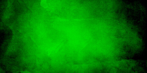 Green Grunge Texture for your design. Green Grunge Wall with Black Edges