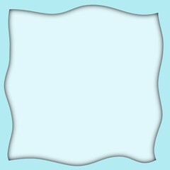 Blue frame pattern background