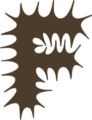 Spike Thorn Letter F