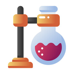 Chemistry flat icon