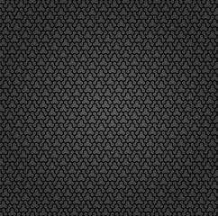 Geometric abstract vector hexagonal seamless dark background. Geometric modern ornament. Seamless modern pattern